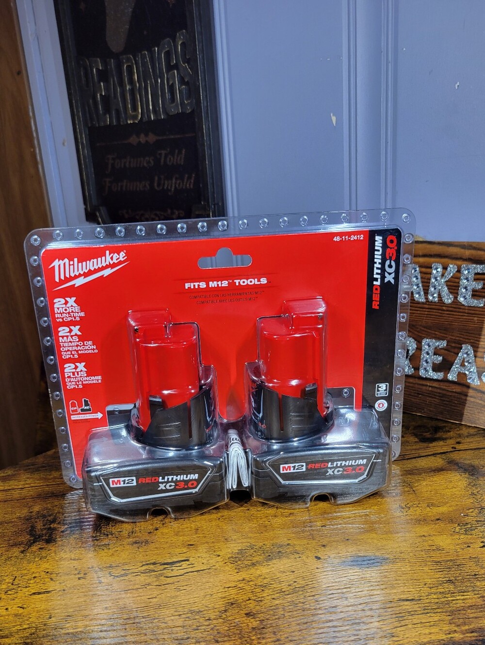 Milwaukee M12 Red Lithium XC 3.0 Twin Pack - Red